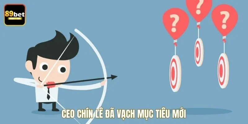 CEO Chín Lê đã vạch mục tiêu mới
